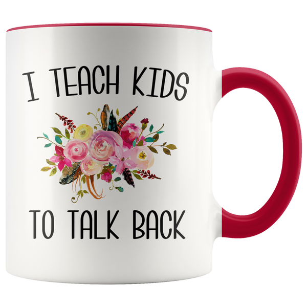 Speech Therapist Gifts SLP Mug Thank You Gift for a Speech Language Pathologist SLP Speech Therapy Floral Coffee Cup