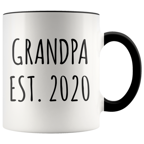Grandpa Est 2020 Mug Grandfather Reveal Mug Grandpa Gifts New Grandpa Coffee Cup New Grandpa Gifts Baby Announcement for Grandfathers