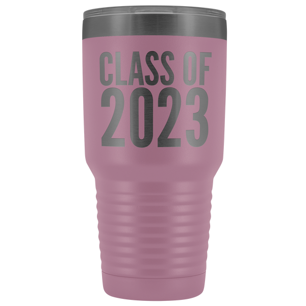 Class of 2023 Graduation Tumbler Gift for Graduate Metal Mug Insulated Hot Cold Travel Coffee Cup 30oz BPA Free