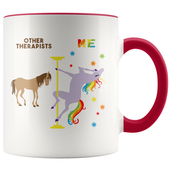 Unicorn Mug Therapist Gift for Therapist Funny Occupational Therapist Retirement Gift Idea Coffee Cup