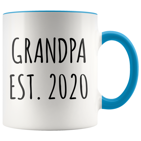 Grandpa Est 2020 Mug Grandfather Reveal Mug Grandpa Gifts New Grandpa Coffee Cup New Grandpa Gifts Baby Announcement for Grandfathers
