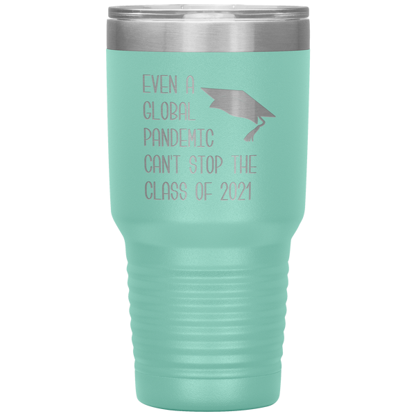 Class of 2021 Tumbler Graduation Gift High School Graduate Travel Coffee Cup 30oz BPA Free