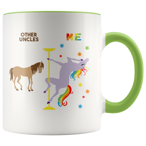 Pole Dancing Unicorn Mug Uncle Gift for Uncle Mug Uncle Birthday Gift Uncle Cup Uncle Gift from Niece Brother Gift for Brother Coffee Cup