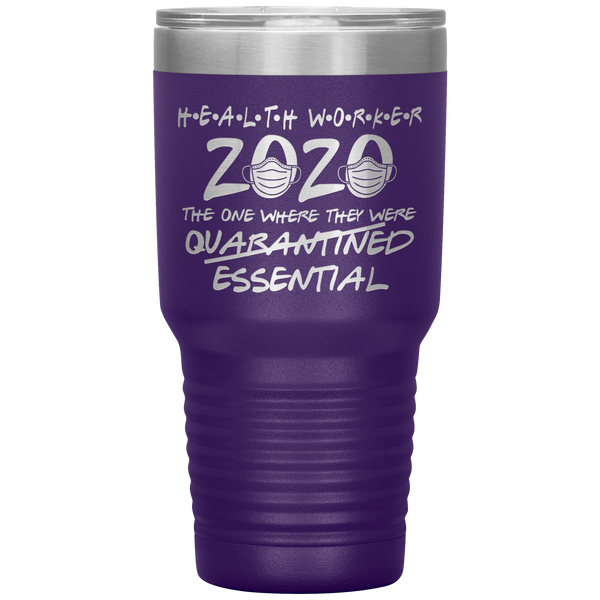 Community Health Care Worker 2020 Gifts Healthcare Essential Worker for Friends Funny Tumbler Insulated Travel Coffee Cup BPA Free