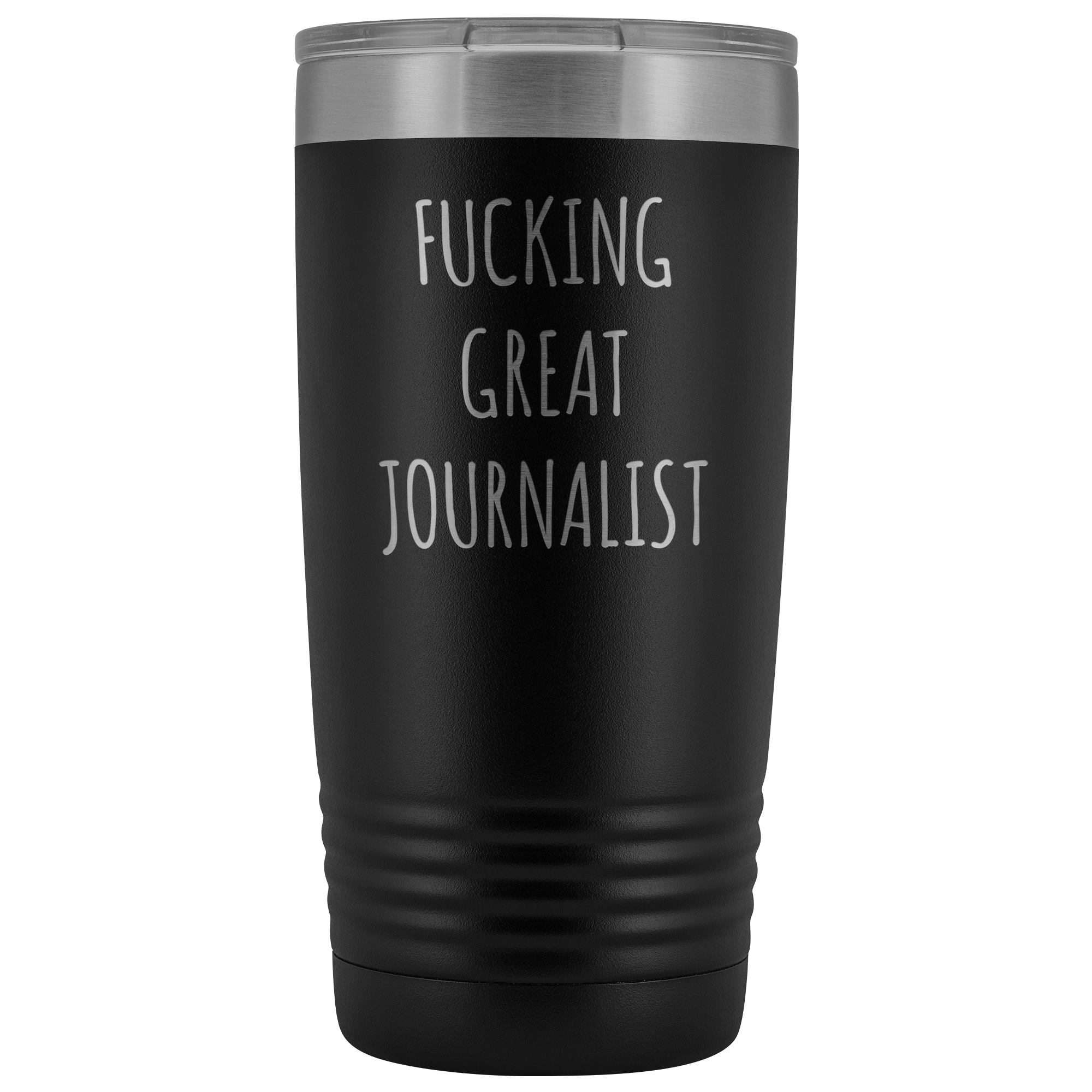Journalism Major Gifts Great Journalist Tumbler Funny Mug Insulated Hot Cold Travel Coffee Cup 20oz BPA Free