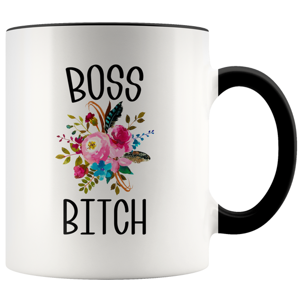 Boss Bitch Coffee Mug Like A Boss Lady Boss Babe Coworker Gifts Funny Cup