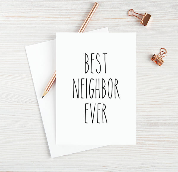 Best Neighbor Ever