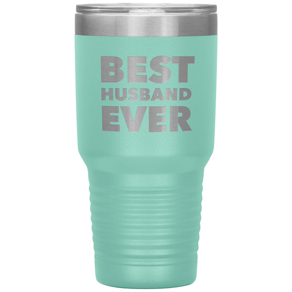 Best Husband Ever Tumbler Husband Travel Mug Great Gifts for Husbands Funny Double Wall Vacuum Insulated Hot & Cold Travel Cup 30oz BPA Free - Black