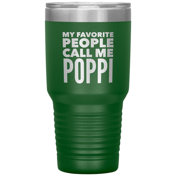 Poppi Tumbler Poppi Gift for Poppi Birthday Poppi Present Best Poppi Ever Mug Insulated Travel Coffee Cup 30oz BPA Free