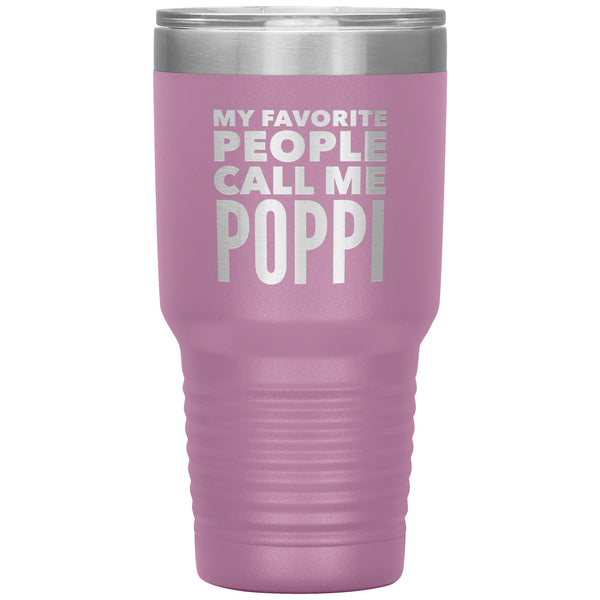 Poppi Tumbler Poppi Gift for Poppi Birthday Poppi Present Best Poppi Ever Mug Insulated Travel Coffee Cup 30oz BPA Free