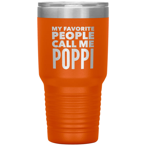 Poppi Tumbler Poppi Gift for Poppi Birthday Poppi Present Best Poppi Ever Mug Insulated Travel Coffee Cup 30oz BPA Free