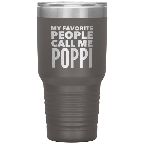 Poppi Tumbler Poppi Gift for Poppi Birthday Poppi Present Best Poppi Ever Mug Insulated Travel Coffee Cup 30oz BPA Free