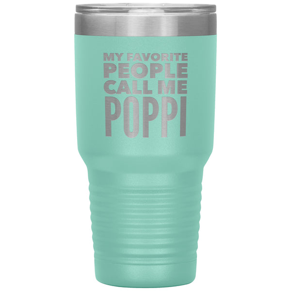 Poppi Tumbler Poppi Gift for Poppi Birthday Poppi Present Best Poppi Ever Mug Insulated Travel Coffee Cup 30oz BPA Free