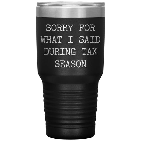 CPA Gift Tax Season Tumbler Tax Accountant Gifts Tax Season Accounting Bookkeeper Gift Tax Preparer Gift Travel Coffee Cup BPA Free
