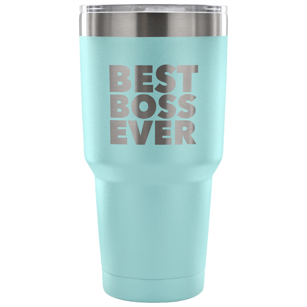 Gifts for Bosses from Employee Best Boss Tumbler Funny Double Wall Vacuum Insulated Hot & Cold Travel Cup 30oz BPA Free