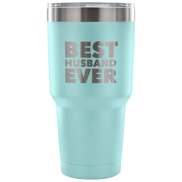 Best Husband Ever Tumbler Great Gifts for Husbands Funny Double Wall Vacuum Insulated Hot & Cold Travel Cup 30oz BPA Free