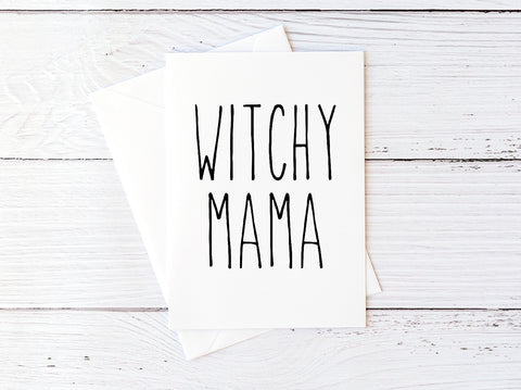 Witchy Mama Card