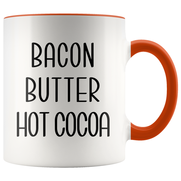 Bacon Butter Hot Cocoa Mug Winter Coffee Cup Christmas Gift for Men & Women