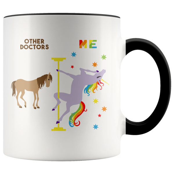 Pole Dancing Unicorn Coffee Mug Future Doctor Medical Student Gift Doctor To Be Cup Med School Gifts