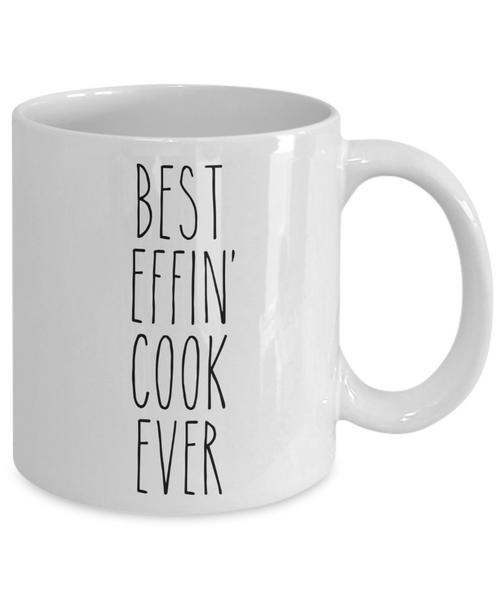 Gift For Cook2 Best Effin' Cook2 Ever Mug Coffee Cup Funny Coworker Gifts