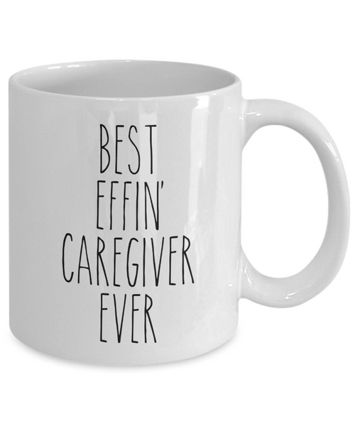 Best Effin Caregiver Ever Mug Coffee Cup Funny Gift