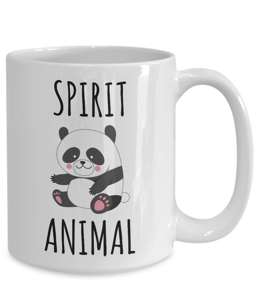 Panda Related Gag Gifts Panda Bear Mug Spirit Animal Coffee Cup-Cute But Rude