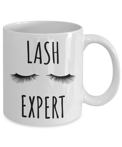 Lash Tech Mug Eyelash Artist Gifts Lashes Lash Expert Coffee Cup-Cute But Rude