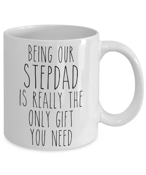 Funny Stepdad Gift for Stepdads Gift from Stepchildren Best Stepdad Ever Mug Father's Day Coffee Cup Step-Dad Birthday Present from Us