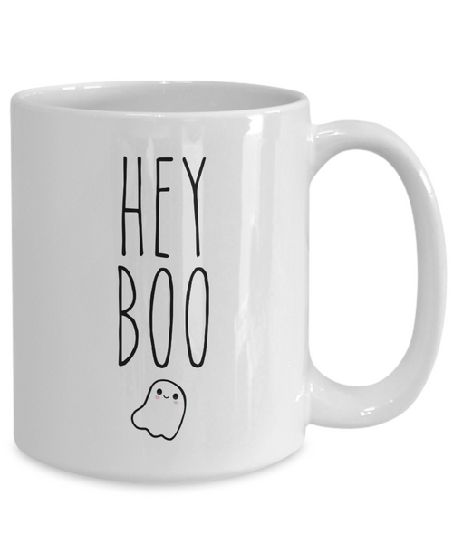 Hey Boo Mug Coffee Cup Funny Gift