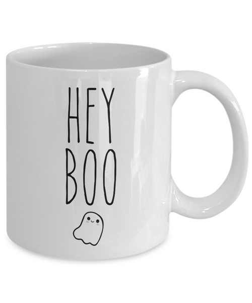 Hey Boo Mug Coffee Cup Funny Gift