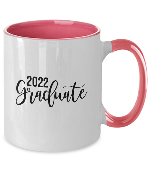 Graduate 2022 Mug Two-Tone Coffee Cup Funny Gift