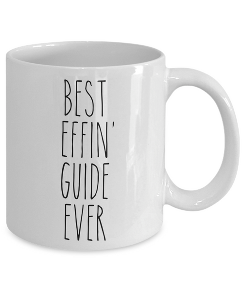 Gift For Guide Best Effin' Guide Ever Mug Coffee Cup Funny Coworker Gifts