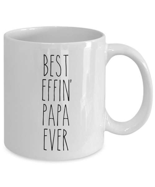 Best Effin Deputy Papa Ever Mug Coffee Cup Funny Gift