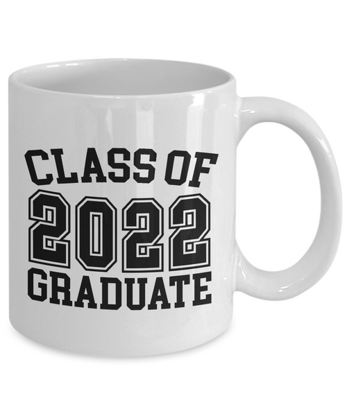 Class of 2022 Graduate Mug Seniors 2022 Graduation Coffee Cup Funny Gift