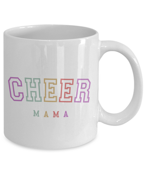 Cheer Mama, Cheer Mom Gift, Cheer Mom Mug, Mother's Day, Gift for Mom, Cheer Coach Gift, Coffee Cup