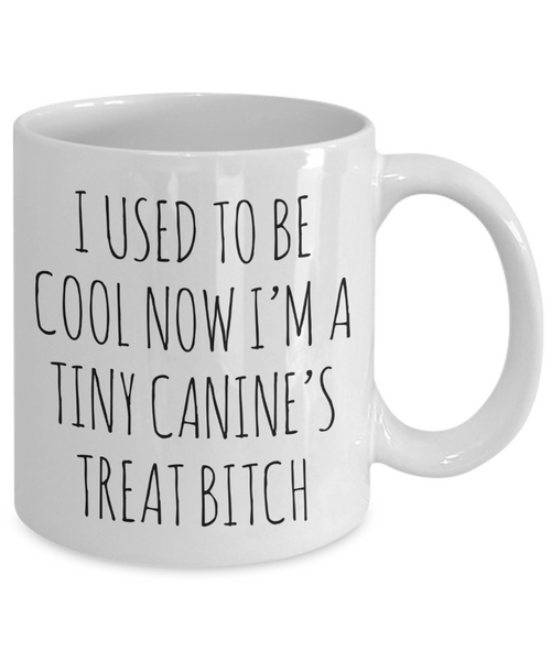 Tiny Canine's Treat Bitch Mug Coffee Cup Funny Gift
