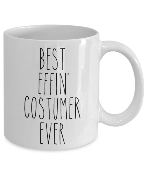 Gift For Costumer Best Effin' Costumer Ever Mug Coffee Cup Funny Coworker Gifts