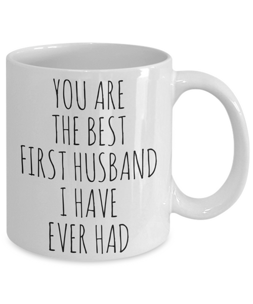 Gift For Husband Valentine's Day Mug Anniversary Gift for Men Coffee Cup Best First Husband Ever