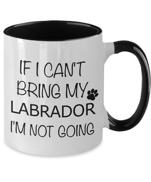Black Labrador, Chocolate Labrador, Yellow Labrador, Labrador Gift, Labrador Gifts, Labrador Retriever Mug, Labrador Mom Gift Two Toned Mug