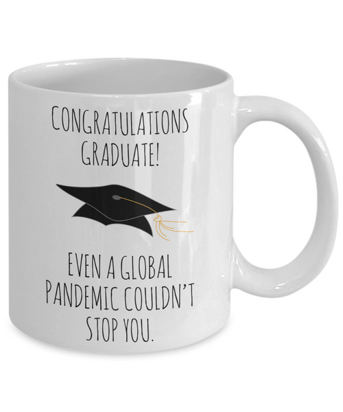 Graduation Mug Funny Graduation Gift Class of 2022 Mug High School Graduate Gifts Congratulations 11oz / 15oz Coffee Cup
