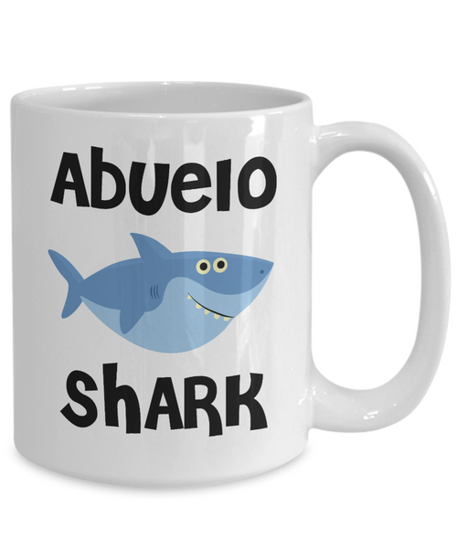 Abuelo Shark Mug Coffee Cup Abuelo Birthday Gift Idea Do Do Do Gifts for Abuelos