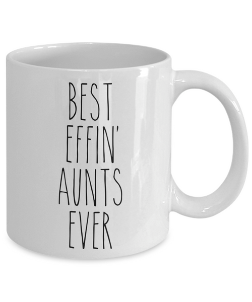 Gift For Aunts Best Effin' Aunts Ever Mug Coffee Cup Funny Coworker Gifts