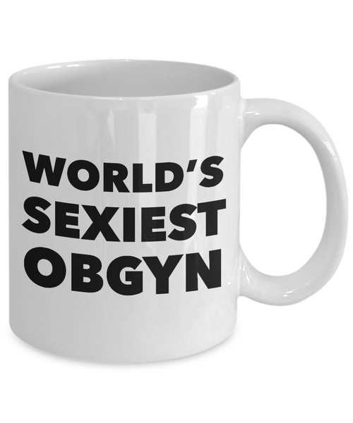 OBGYN Coffee Mug World's Sexiest OBGYN Mug Coffee Cup-Cute But Rude