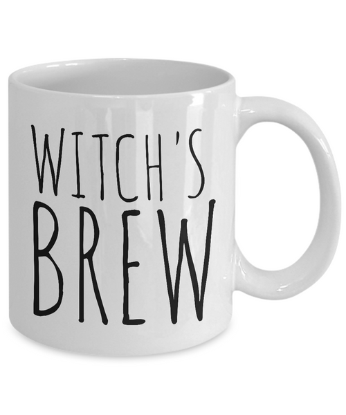 Witches Gifts - Witch Brew Cup - Witch's Brew Coffee Mug Ceramic Tea Cup-Cute But Rude