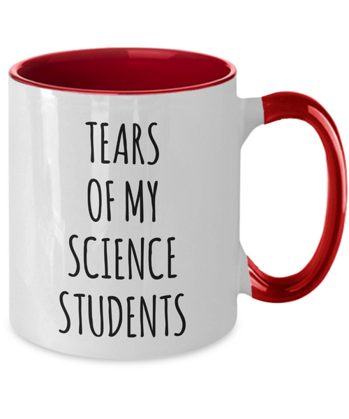 Tears Of My Science Students Mug Two-Tone Coffee Cup Funny Gift