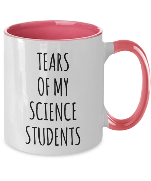 Tears Of My Science Students Mug Two-Tone Coffee Cup Funny Gift