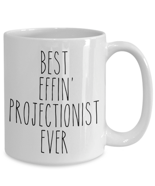 Gift For Projectionist Best Effin' Projectionist Ever Mug Coffee Cup Funny Coworker Gifts