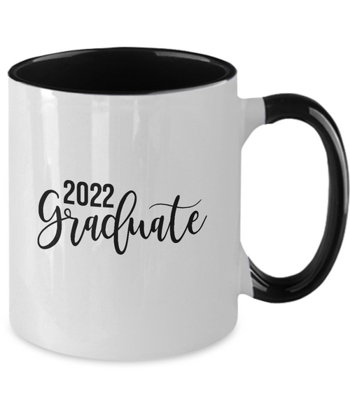 Graduate 2022 Mug Two-Tone Coffee Cup Funny Gift