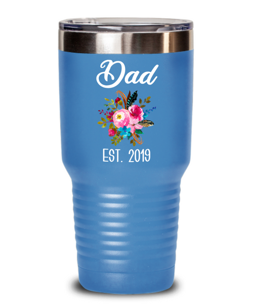 New Dad Tumbler Expecting Daddy to Be Gifts Baby Shower Gift Pregnancy Announcement Insulated Hot Cold Travel Coffee Cup BPA Free