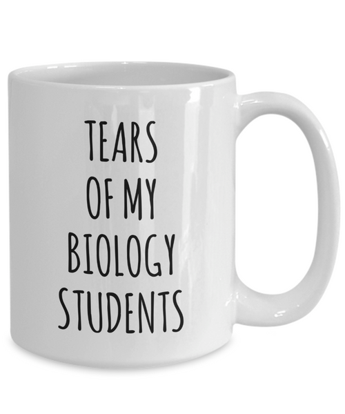 Tears Of My Biology Students Mug Coffee Cup Funny Gift